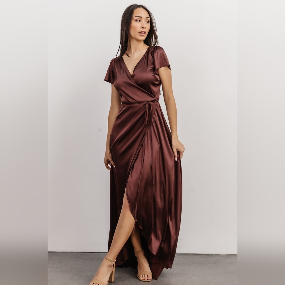 Krystal Baltic Born Wrap Dress Clove